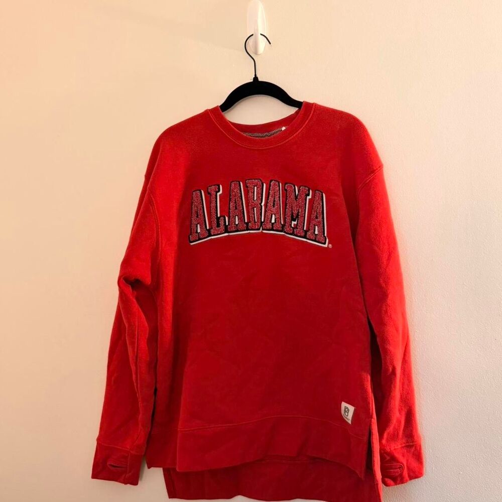 Vintage Pressbox Red Alabama oversize sweater Size L
